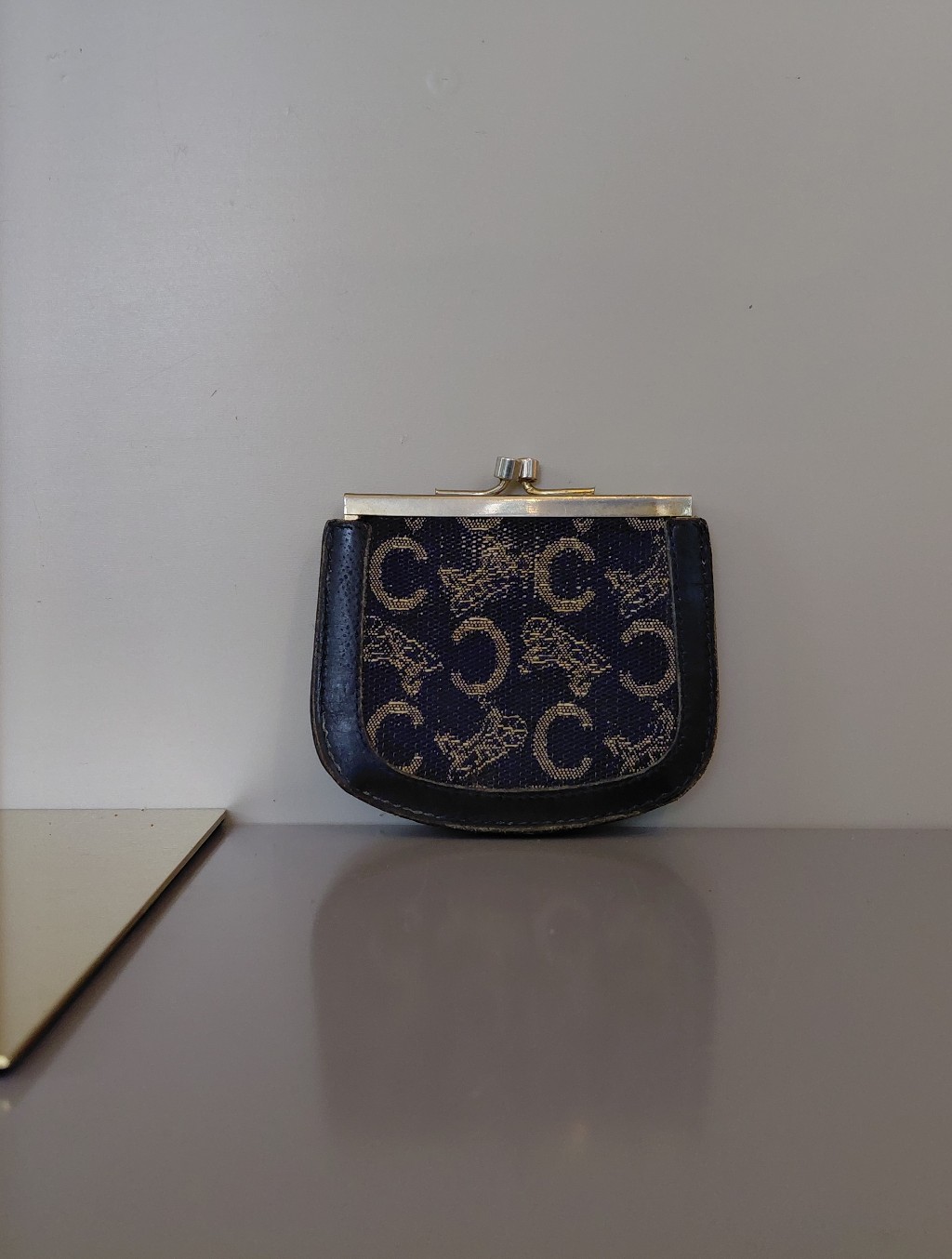 Celine Classic Signature Coin Wallet Pouch/Wallet
